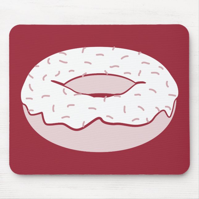 doughnut sprinkles mouse pad (Front)