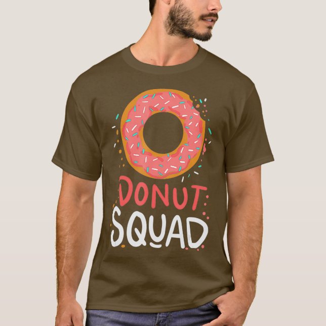 Doughnut Squad - Funny Doughnut Day Gift T-Shirt (Front)