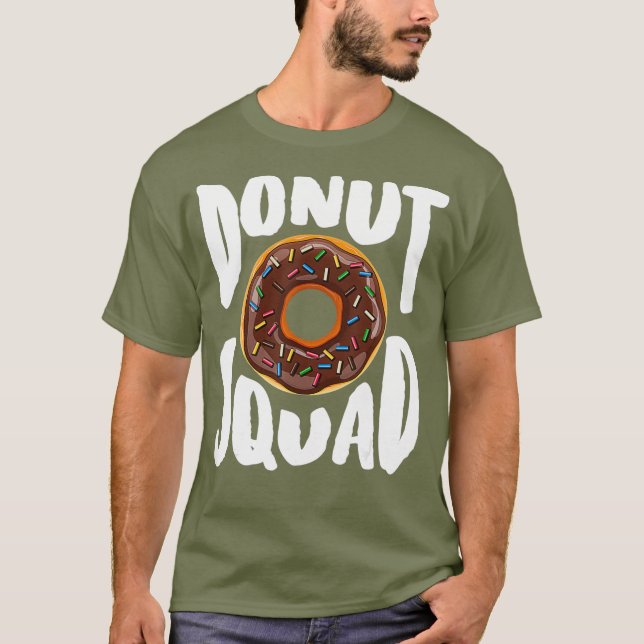Doughnut Squad Shirt  Cool Doughnut Lover  Doughnu (Front)