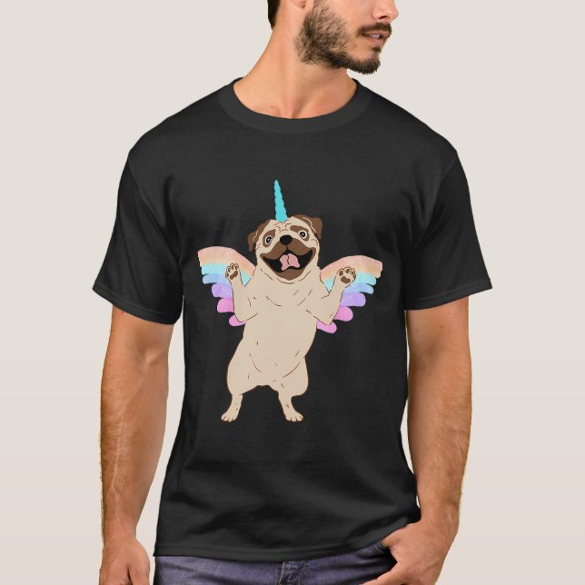 Doughnut the Pug 001 T-Shirt (Front)