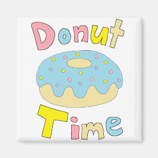 Doughnut Time Magnet