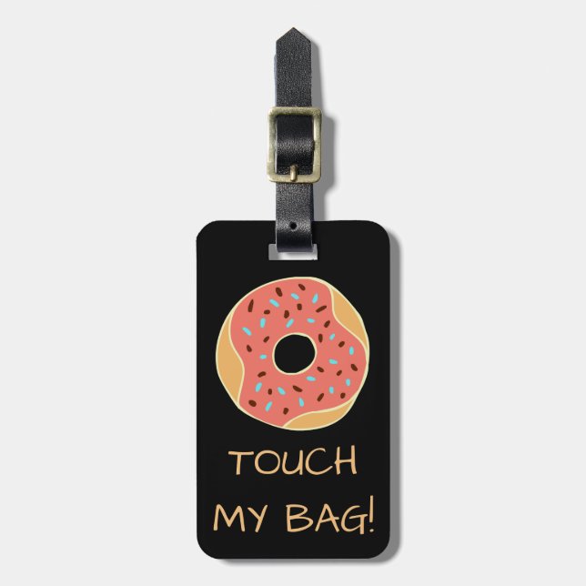 Doughnut Touch 3 Luggage Tag (Front Vertical)