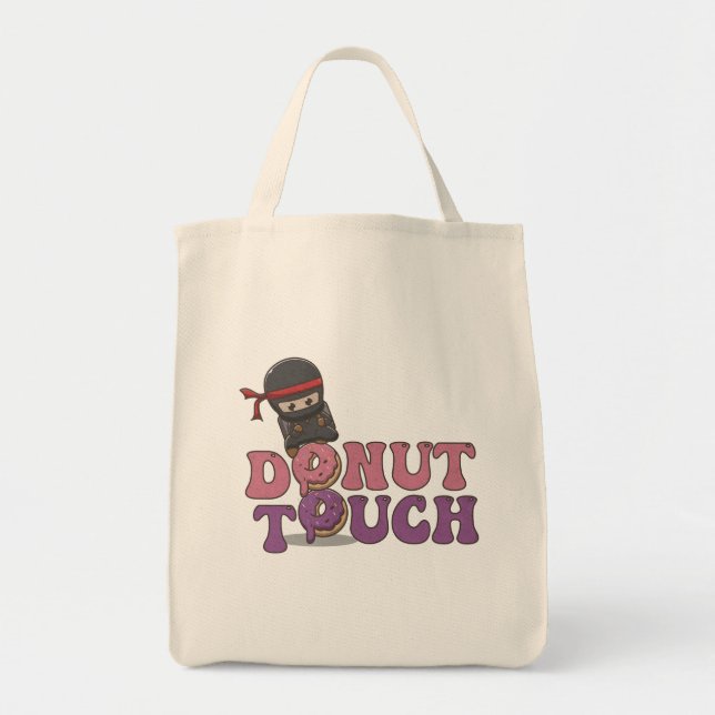 Doughnut Touch! Tote Bag (Front)