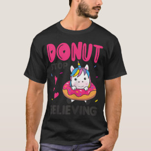 Doughnut Unicorn Pun Unicorns T-Shirt
