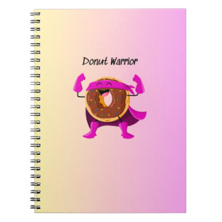 Doughnut Warrior Notebook