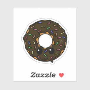 Doughnut with Chocolate Frosting and Sprinkles