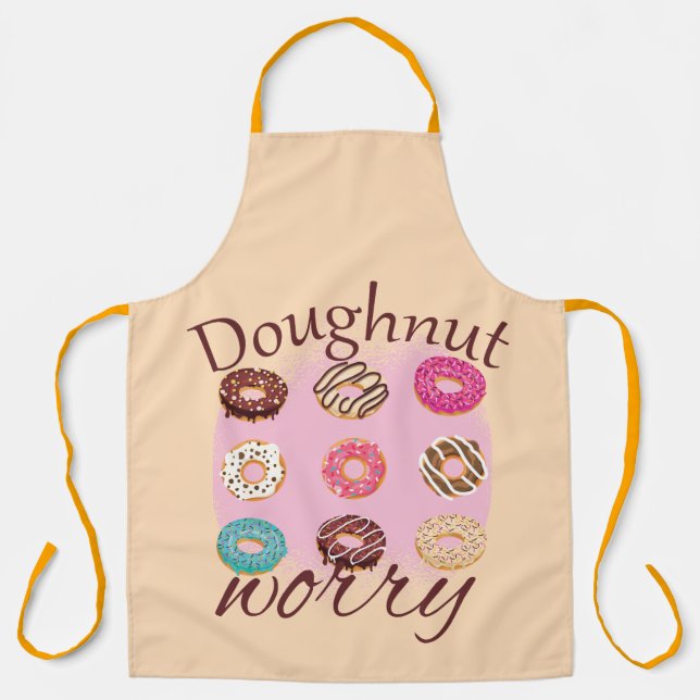 Doughnut Worry Apron (Front)