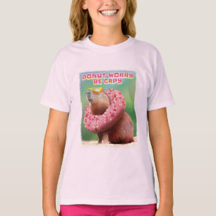 Doughnut Worry Be Capy T-Shirt