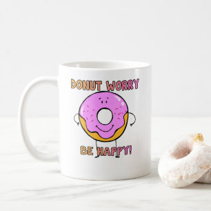 Doughnut worry coffee mug