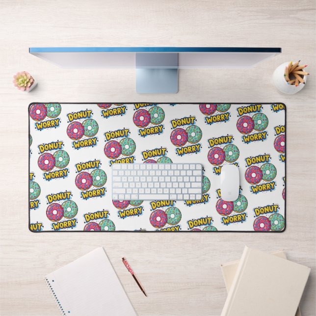 Doughnut Worry Desk Mat (Office 1)