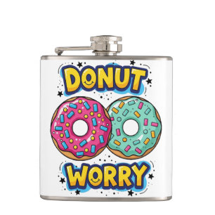 Doughnut Worry Flask