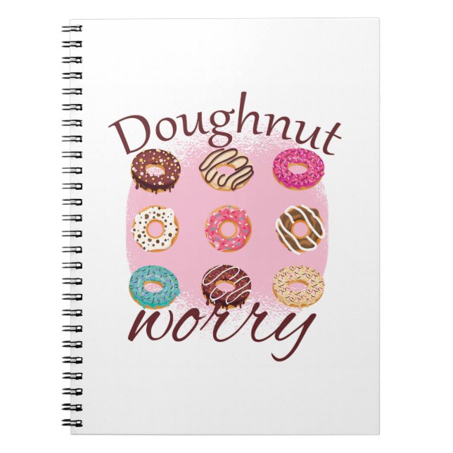Doughnut Worry Notebook (Front)