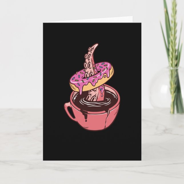 Doughnuts and Coffee Card (Front)