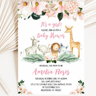 Doughnuts and Diapers Baby Shower Invitation