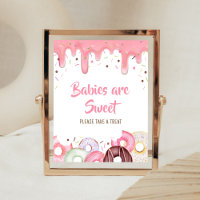 Doughnuts and Diapers Sprinkle Babies are Sweet