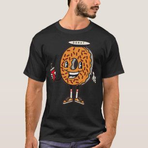 Doughnuts And pirate birthday colourful  T-Shirt