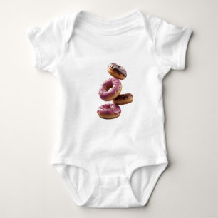 Doughnuts  baby bodysuit