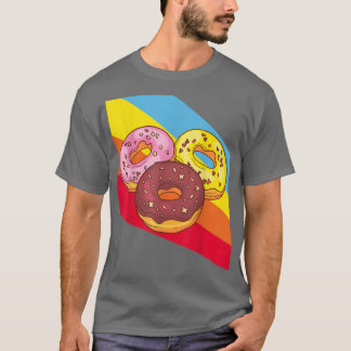 Doughnuts Bake Bakery Baker Cake Food Delicious Sw T-Shirt