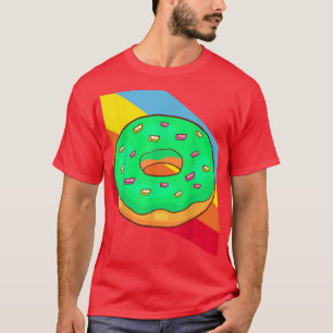 Doughnuts Bake Bakery Baker Cake Food Delicious Sw T-Shirt