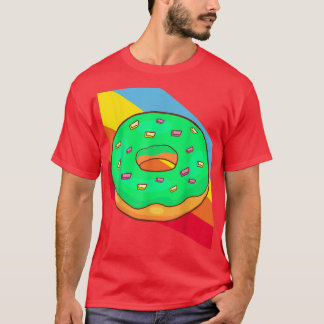 Doughnuts Bake Bakery Baker Cake Food Delicious Sw T-Shirt