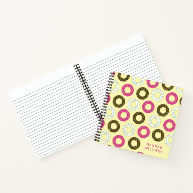 Doughnuts Cute Kid's Doughnuts Notebook (Inside)