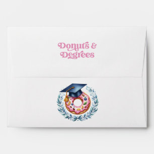 Doughnuts & Degrees Graduation Envelope