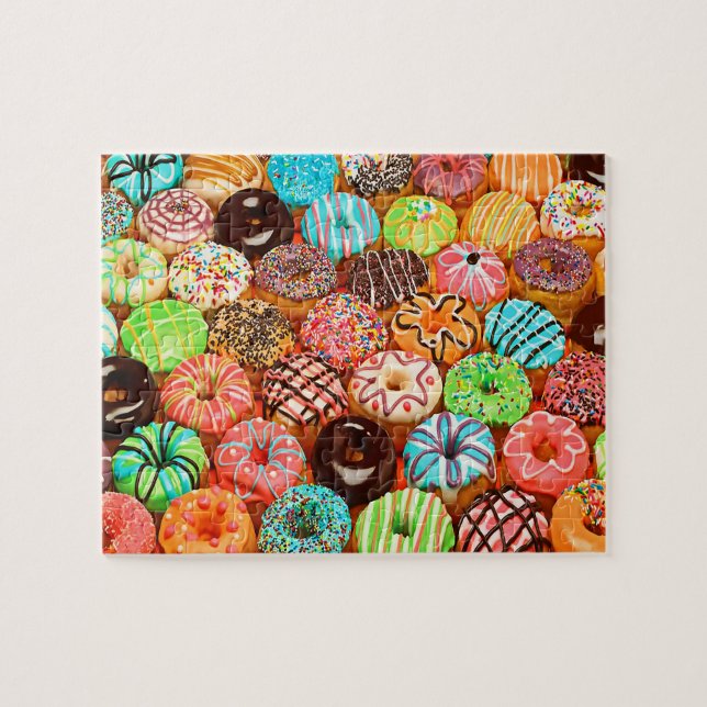 Doughnuts Delight Jigsaw Puzzle (Horizontal)