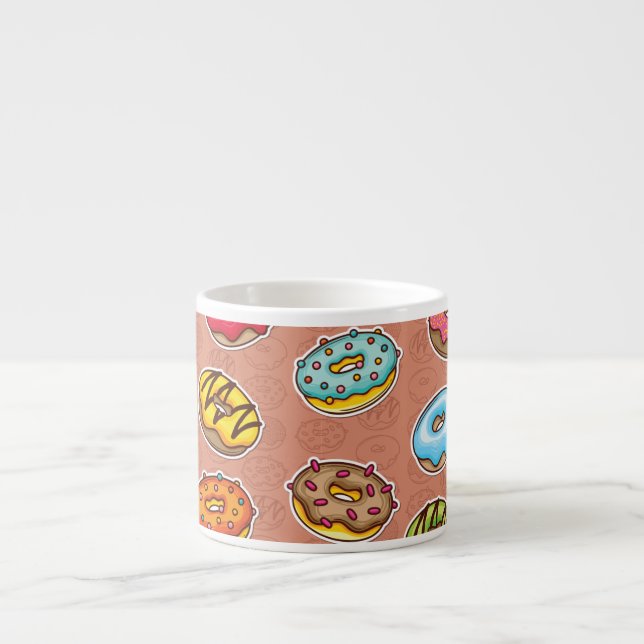 Doughnuts Espresso Cup (Front)