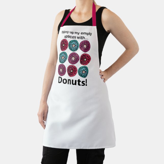 Doughnuts Filling Up My Empty Spaces With Doughnut Apron (Insitu)