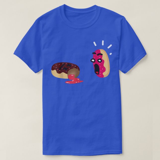 Doughnuts Funny  T-Shirt (Design Front)