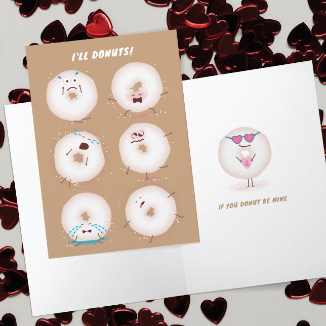 Doughnuts Go Nuts Valentine's Day Card (Creator Uploaded)