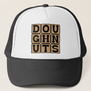 Doughnuts, Holey Breakfast Treats Trucker Hat
