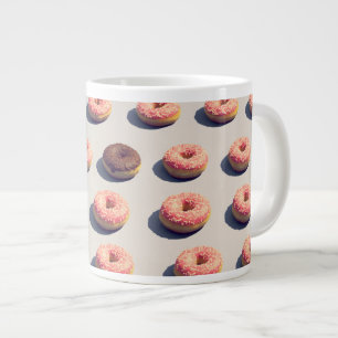 Doughnuts In A Group Large Coffee Mug