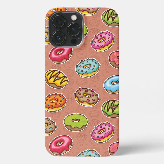 Doughnuts  iPhone case (Back)