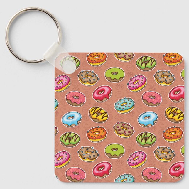 Doughnuts  key ring (Front)