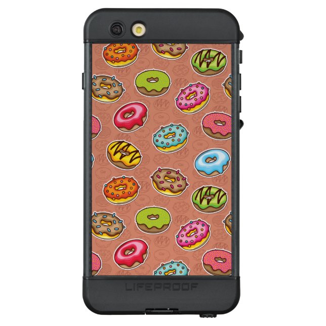 Doughnuts  LifeProof iPhone case (Back)