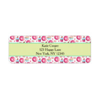 Doughnuts Macarons And Cupcake Pattern In Watercol