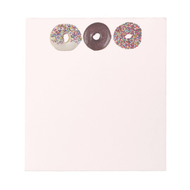 Doughnuts Notepad (Front)