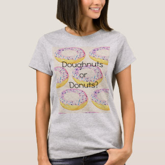 Doughnuts or Doughnuts Heather T-Shirt