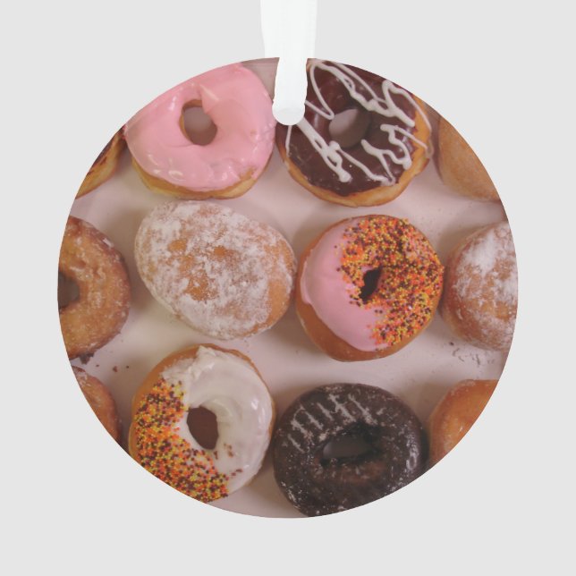Doughnuts! Ornament (Back)