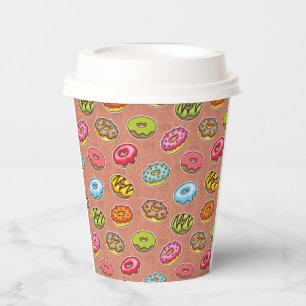 Doughnuts paper cups