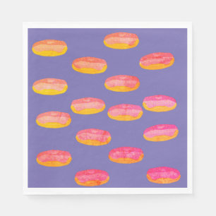 Doughnuts Pattern Napkin