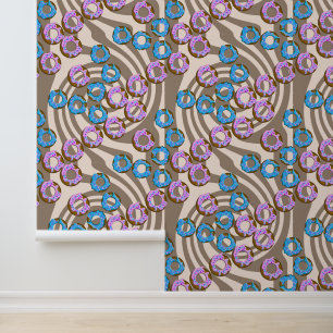 Doughnuts Pattern Wallpaper