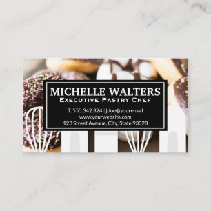 Doughnuts   Picnic Table Business Card