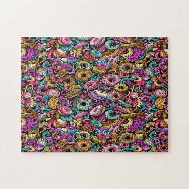 Doughnuts Puzzle (Horizontal)