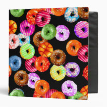 Doughnuts seamless pattern + your backgr. & ideas