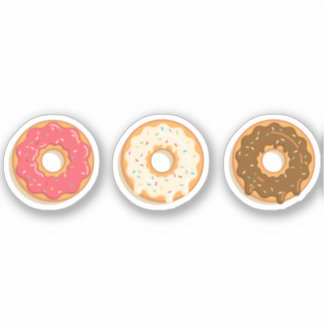 Doughnuts Sticker