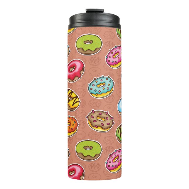 Doughnuts  thermal tumbler (Front)