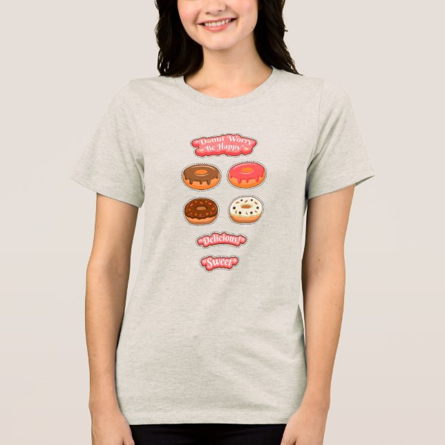 Doughnuts Tri-Blend Shirt (Front)