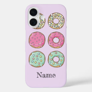 Doughnuts with your name on it iPhone 16 case